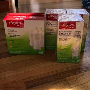 Playtex Nurser 8oz Bottles with 300 Liners